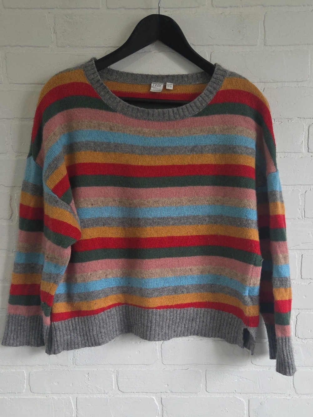 Twik Striped Wool-blend Sweater
